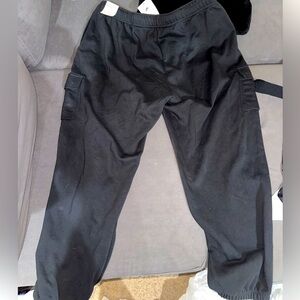 Woman’s Nike sweatpants oversized cuffed bottoms